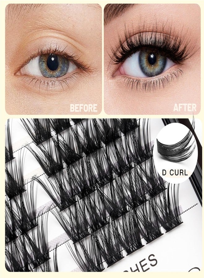 Vayator →VAYATOR Lashes Mixed Kit/False Lashes Lash Bond & Seal Kit Multiple styles To Choose 8-20mm Mix D Curl/DD Curl Makeup Cluster Grafting Eyelashes Individual Extension (E#12-14-16-18mm Mixed) - Image 2